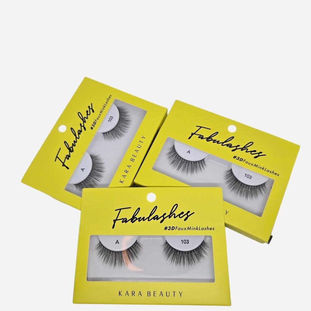Kara Beauty Fabulashes 3D Faux Mink Lashes